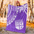 Fiji Rugby Sevens Premium Blanket Fijian 7s Tapa Polynesian Purple LT13 - Polynesian Pride