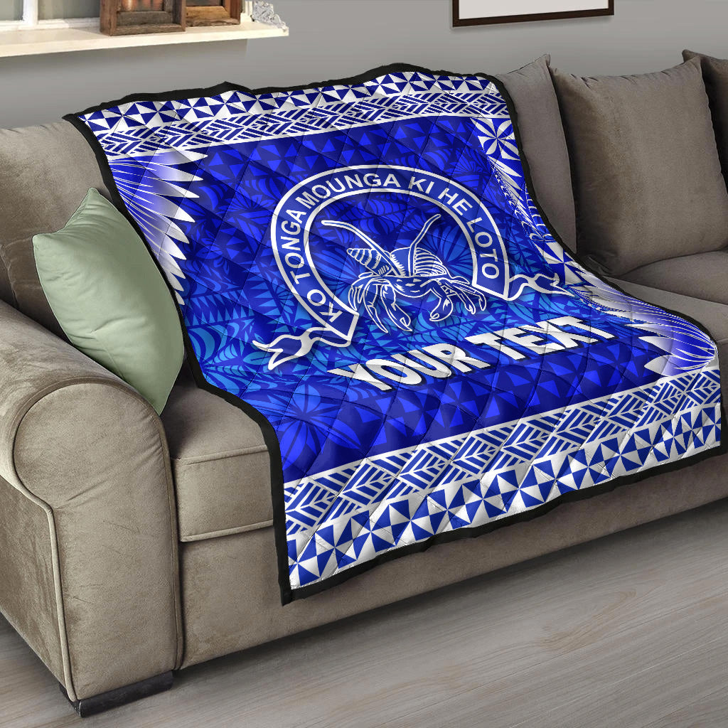 (Custom Personalised) Tonga Queen Salote College Premium Quilt Simplified Version LT8 - Polynesian Pride