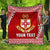 (Custom Personalised) Tonga Kolisi Tonga College Premium Quilt Simplified Version LT8 Red - Polynesian Pride