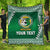 (Custom Personalised) Tonga Liahona High School Premium Quilt Simplified Version LT8 Green - Polynesian Pride