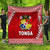 Tonga Coat Of Arms Premium Quilt Simplified Version - Red LT8 Red - Polynesian Pride