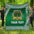 (Custom Personalised) Tonga Saineha High School Premium Quilt Simplified Version LT8 Green - Polynesian Pride