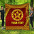 (Custom Personalised) Tonga Niuafo'ou High School Premium Quilt Simplified Version LT8 Maroon - Polynesian Pride