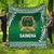 Tonga Saineha High School Premium Quilt Simplified Version LT8 Green - Polynesian Pride