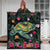 Aloha Turtle Hibiscus Tropical Polynesian Premium Quilt - Yam - AH - Polynesian Pride