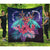 Hawaii Couple Turtle Hibiscus Tropical Premium Quilt - Huxley Style - AH Purple - Polynesian Pride