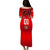 (Custom Personalised) Tonga Emancipation Day Puletaha Dress Independence Day - Unique Kahoa Heilala Flower - Red LT8 - Polynesian Pride