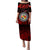 (Custom Personalised) Tonga Emancipation Day Puletaha Dress Independence Day - Unique Kahoa Heilala Flower - Black LT8 Long Dress Black - Polynesian Pride