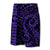 Hawaii Kakau Polynesian Kanaka Board Shorts - Purple - Snapy Style - Polynesian Pride