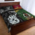 New Zealand And Vanuatu Quilt Bed Set Together - Black LT8 - Polynesian Pride