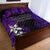 (Custom Personalised) Polynesian Fathers Day Quilt Bed Set I Love You In Every Universe - Purple LT8 - Polynesian Pride