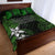 (Custom Personalised) Polynesian Fathers Day Quilt Bed Set I Love You In Every Universe - Green LT8 - Polynesian Pride