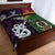 New Zealand And Vanuatu Quilt Bed Set Together - Purple LT8 - Polynesian Pride