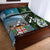 New Zealand And Fiji Quilt Bed Set Together - Green LT8 - Polynesian Pride