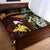 New Zealand And Papua New Guinea Quilt Bed Set Together - Yellow LT8 - Polynesian Pride