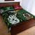 New Zealand And Vanuatu Quilt Bed Set Together - Green LT8 - Polynesian Pride