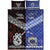 New Zealand And Samoa Quilt Bed Set Together - Red LT8 - Polynesian Pride