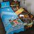 Australia Aboriginal And Fiji Tapa Quilt Bed Set Together LT8 - Polynesian Pride