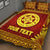 (Custom Personalised) Tonga Ha'apai High School Quilt Bed Set Simplified Version LT8 - Polynesian Pride