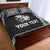 (Custom Personalised) Tonga Coat Of Arms Quilt Bed Set Simplified Version - Black LT8 - Polynesian Pride