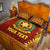 (Custom Personalised) Tonga Vava'u High School Quilt Bed Set Simplified Version - Maroon LT8 - Polynesian Pride