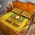 (Custom Personalised) Tonga Vava'u High School Quilt Bed Set Simplified Version - Gold LT8 - Polynesian Pride