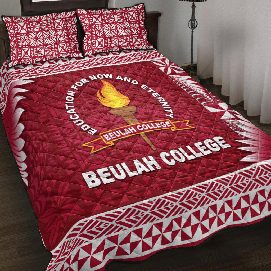 Tonga Beulah College Quilt Bed Set Simplified Version LT8 - Polynesian Pride