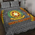 Tonga Vava'u High School Quilt Bed Set Simplified Version - Grey LT8 - Polynesian Pride