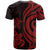 Guam Polynesian T Shirt Red Tentacle Turtle - Polynesian Pride