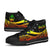 Guam Custom Personalised High Top Shoes Reggae - Polynesian Tentacle Tribal Pattern - Polynesian Pride