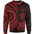 Marshall Islands Sweater - Red Tentacle Turtle Crest Unisex Red - Polynesian Pride