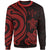 Kosrae Sweater - Red Tentacle Turtle Unisex Red - Polynesian Pride