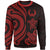 Pohnpei Sweater - Red Tentacle Turtle Unisex Red - Polynesian Pride