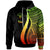 Niue Hoodie Reggae Tentacle Tribal Pattern Unisex Reggae - Polynesian Pride