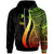 Yap Hoodie Reggae Tentacle Tribal Pattern Unisex Reggae - Polynesian Pride