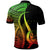 Pohnpei Polo Shirt Reggae Polynesian Tentacle Tribal Pattern - Polynesian Pride