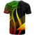 Tokelau Custom T Shirt Reggae Micronesian Tentacle Tribal Pattern - Polynesian Pride