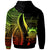 Tuvalu Custom Hoodie Reggae Tentacle Tribal Pattern - Polynesian Pride