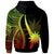 Nauru Hoodie Reggae Tentacle Tribal Pattern - Polynesian Pride