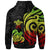 Samoa Polynesian Hoodie Reggae Tentacle Turtle - Polynesian Pride