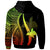 Papua New Guinea Custom Hoodie Reggae Tentacle Tribal Pattern - Polynesian Pride