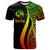 Tonga Custom T Shirt Reggae Micronesian Tentacle Tribal Pattern Unisex Reggae - Polynesian Pride