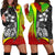 Polynesian Hawaii Hoodie Dress Reggae - Turtle with Hook REGGAE - Polynesian Pride