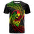 Yap Micronesian T Shirt Reggae Spiral Pattern Hibiscus Unisex Reggae - Polynesian Pride