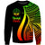 Marshall Islands Sweatshirt - Reggae Polynesian Tentacle Tribal Pattern Crest Unisex Reggae - Polynesian Pride