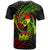 Yap Micronesian Custom T Shirt Reggae Spiral Pattern Hibiscus - Polynesian Pride