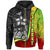 Kosrae Micronesian Custom Zip up Hoodie Reggae Turtle with Hook Unisex REGGAE - Polynesian Pride