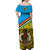 Torba Province Province Off Shoulder Long Dress Vanuatu Proud LT13 - Polynesian Pride