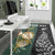 (Custom Personalised) South Africa Protea and New Zealand Fern Area Rug Rugby Go Springboks vs All Black LT13 - Polynesian Pride