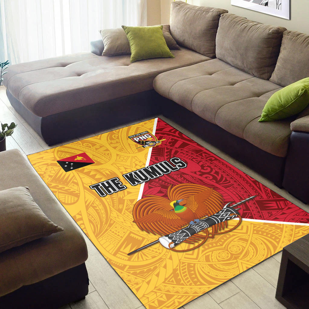 The Kumuls PNG Area Rug Papua New Guinea Polynesian Dynamic Style LT14 - Polynesian Pride